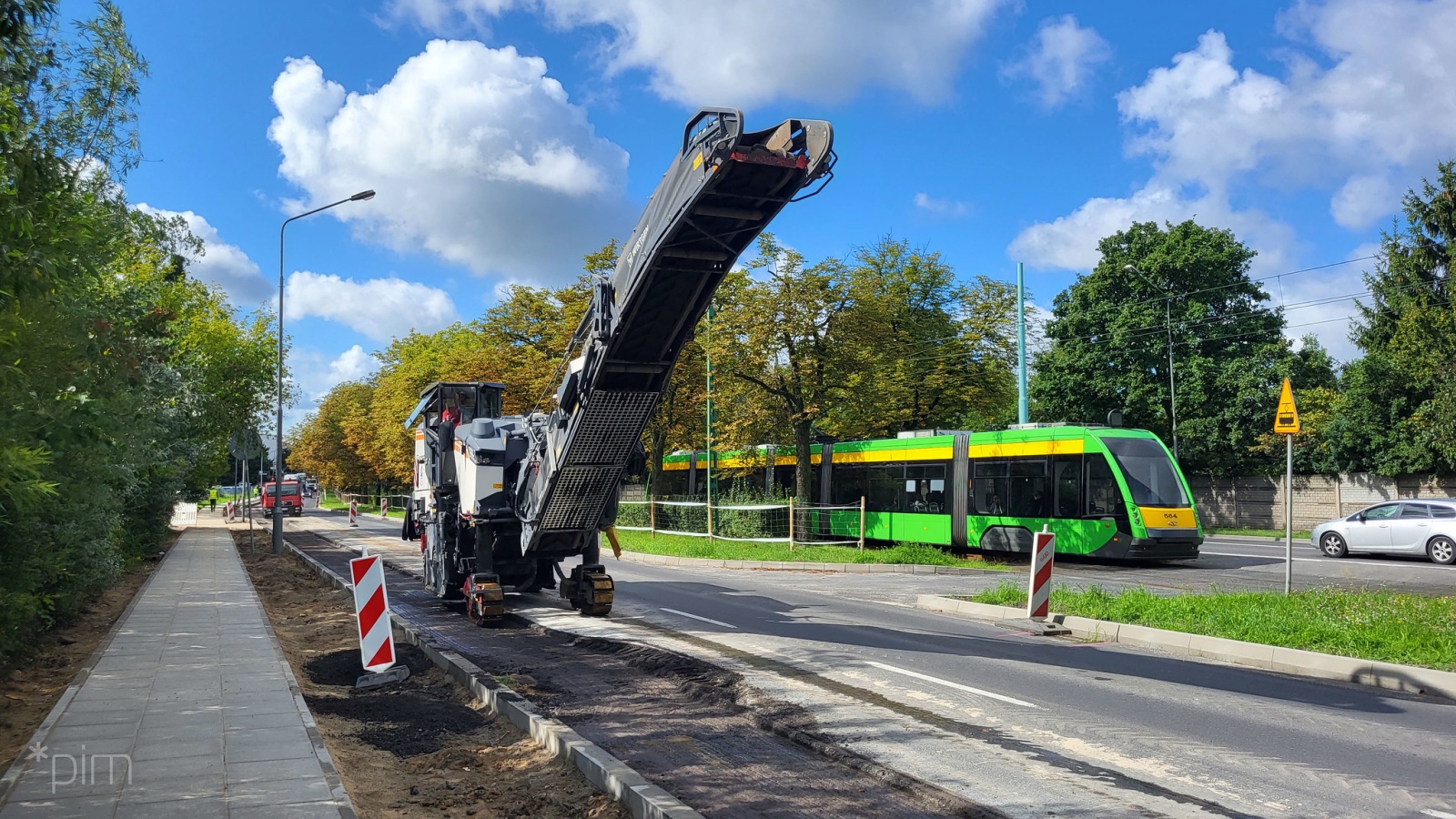 Galeria zdjęć remontu ul. Reymonta