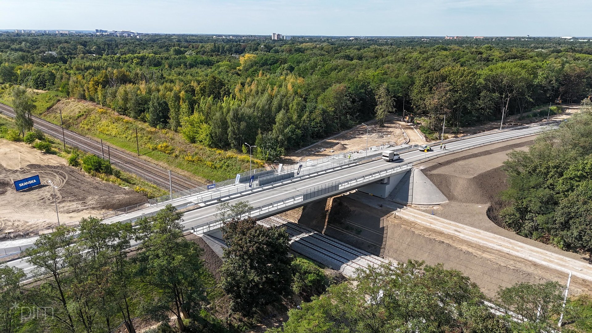 Galeria zdjęć wiaduktów przy ul. Lutyckiej i Golęcińskiej oraz układu drogowego w okolicy