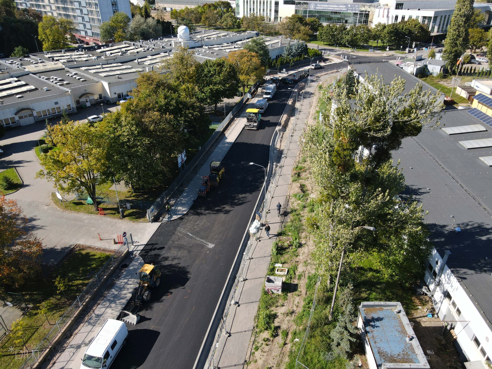 Galeria zdjęć z budowy drogi rowerowej łączącej Mosty Berdychowskie z Jeziorem Maltańskim