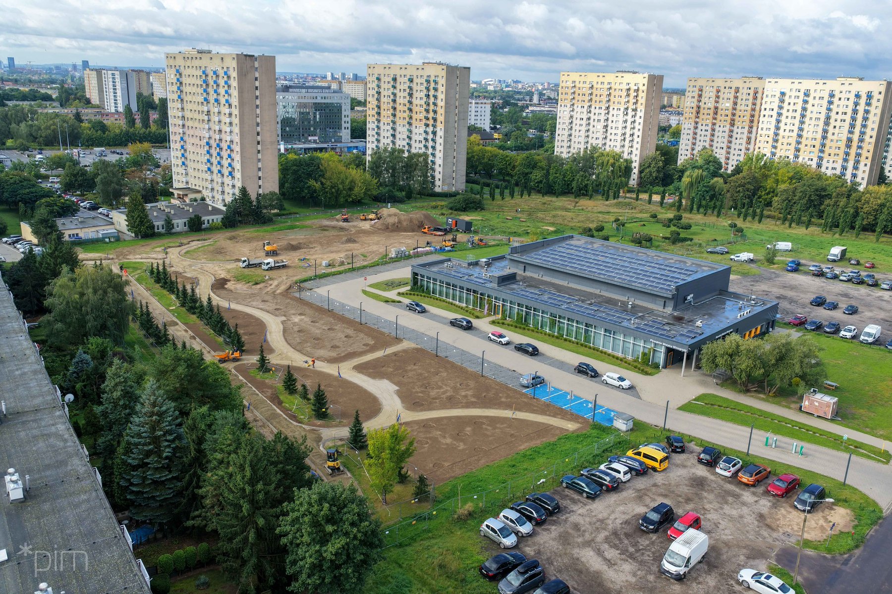 Galeria zdjęć z postępu prac przy powstawaniu Parku Barw i Wody
