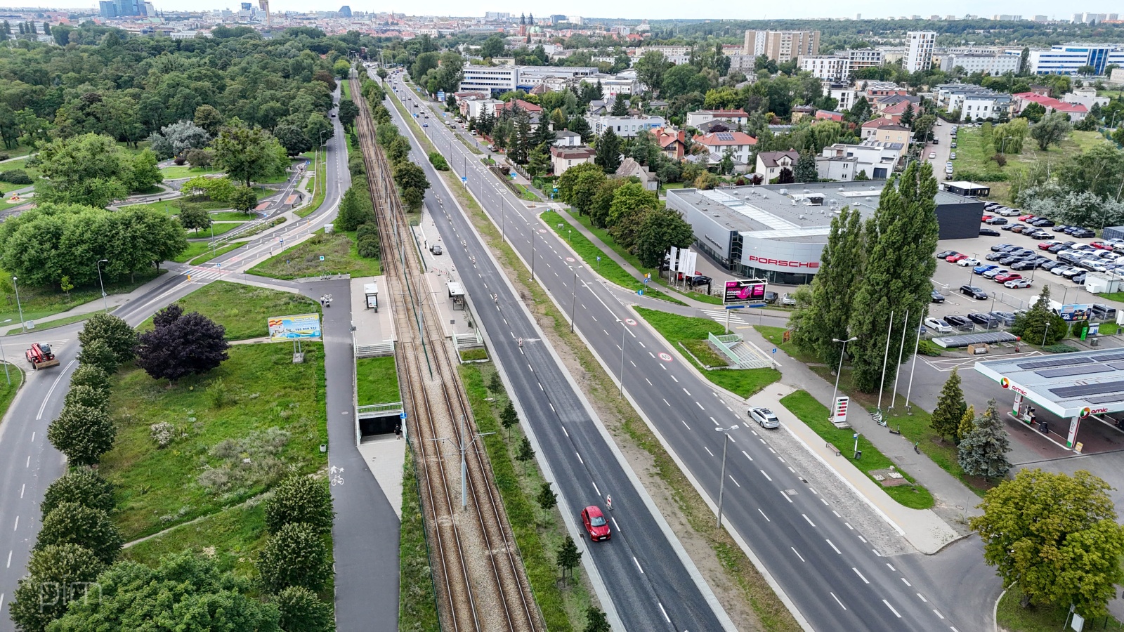 Galeria zdjęć z ul. Warszawskiej z nową nawierzchnią