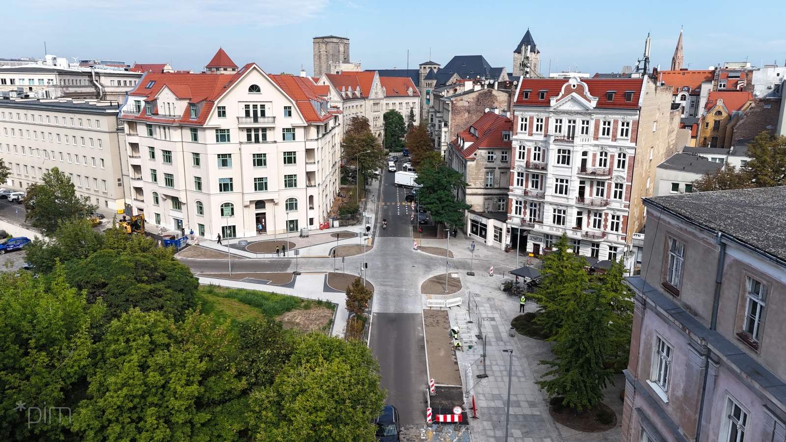 Galeria zdjęć ze zmian na skrzyżowaniu ulic Kościuszki, Taylora i Taczaka