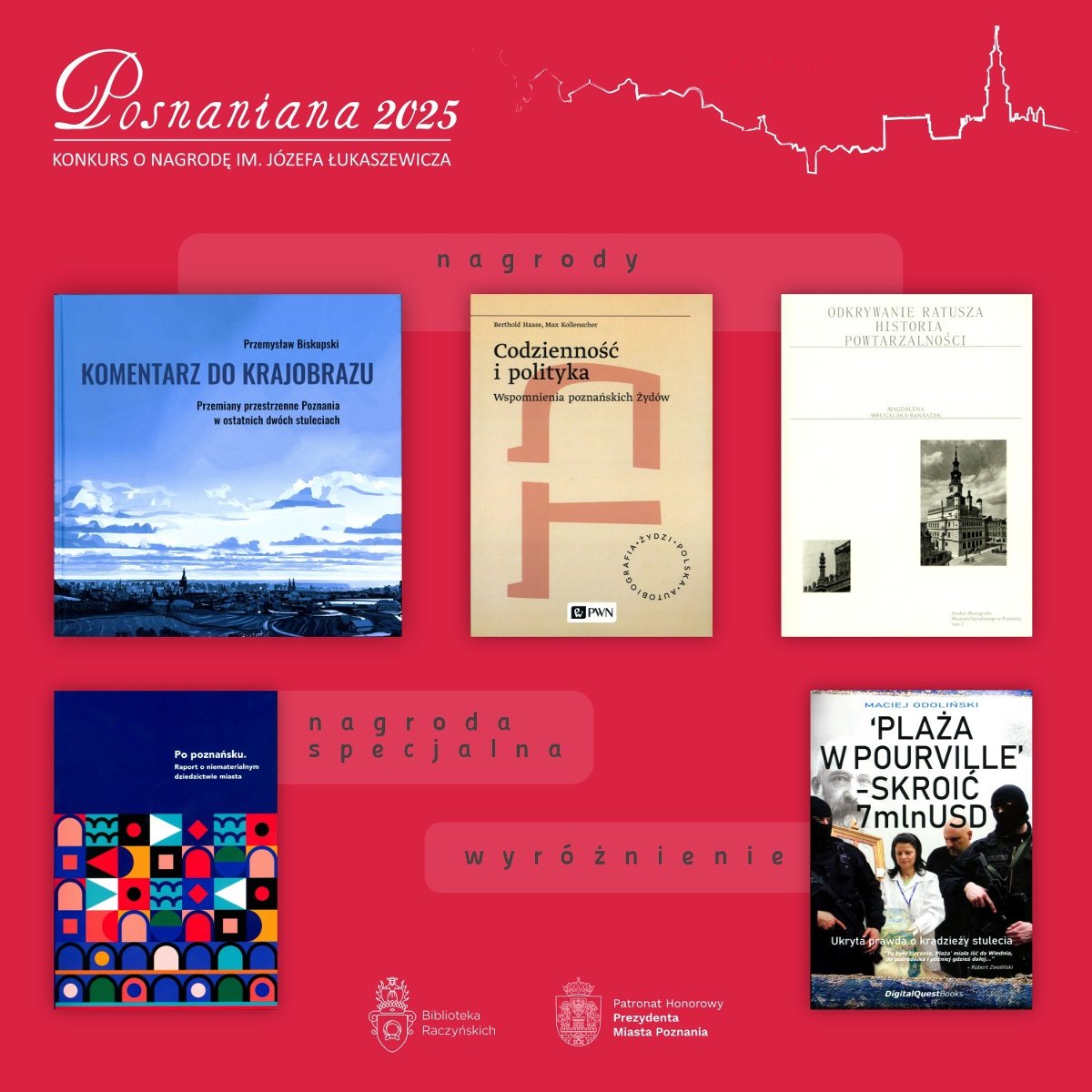 Grafika konkursowa Biblioteki Raczyńskich