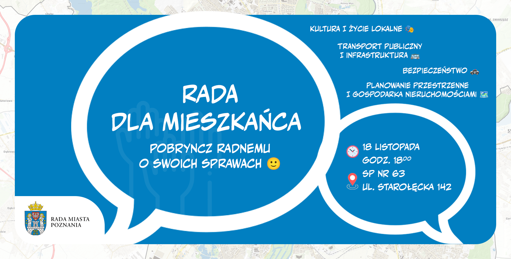 Grafika prezentująca wydarzenie.