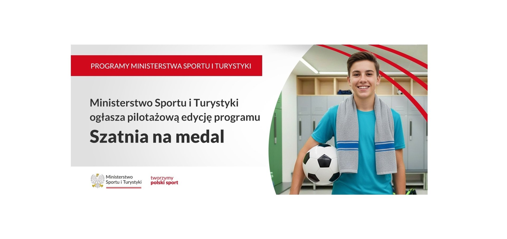 Grafika programu "Szatnia na medal"
