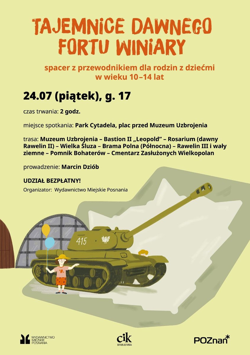 Grafika promocyjna spaceru