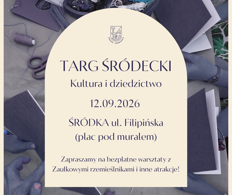 Grafika promocyjna wydarzenia Targ śródecki