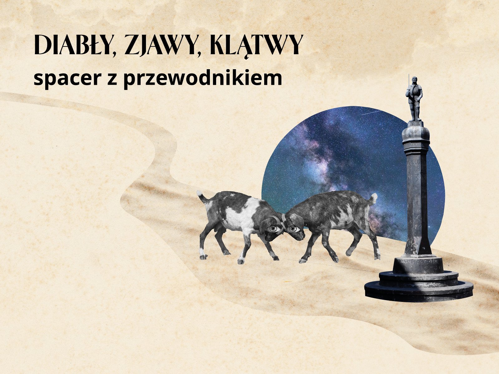 Grafika promocyjna z herbem Poznania