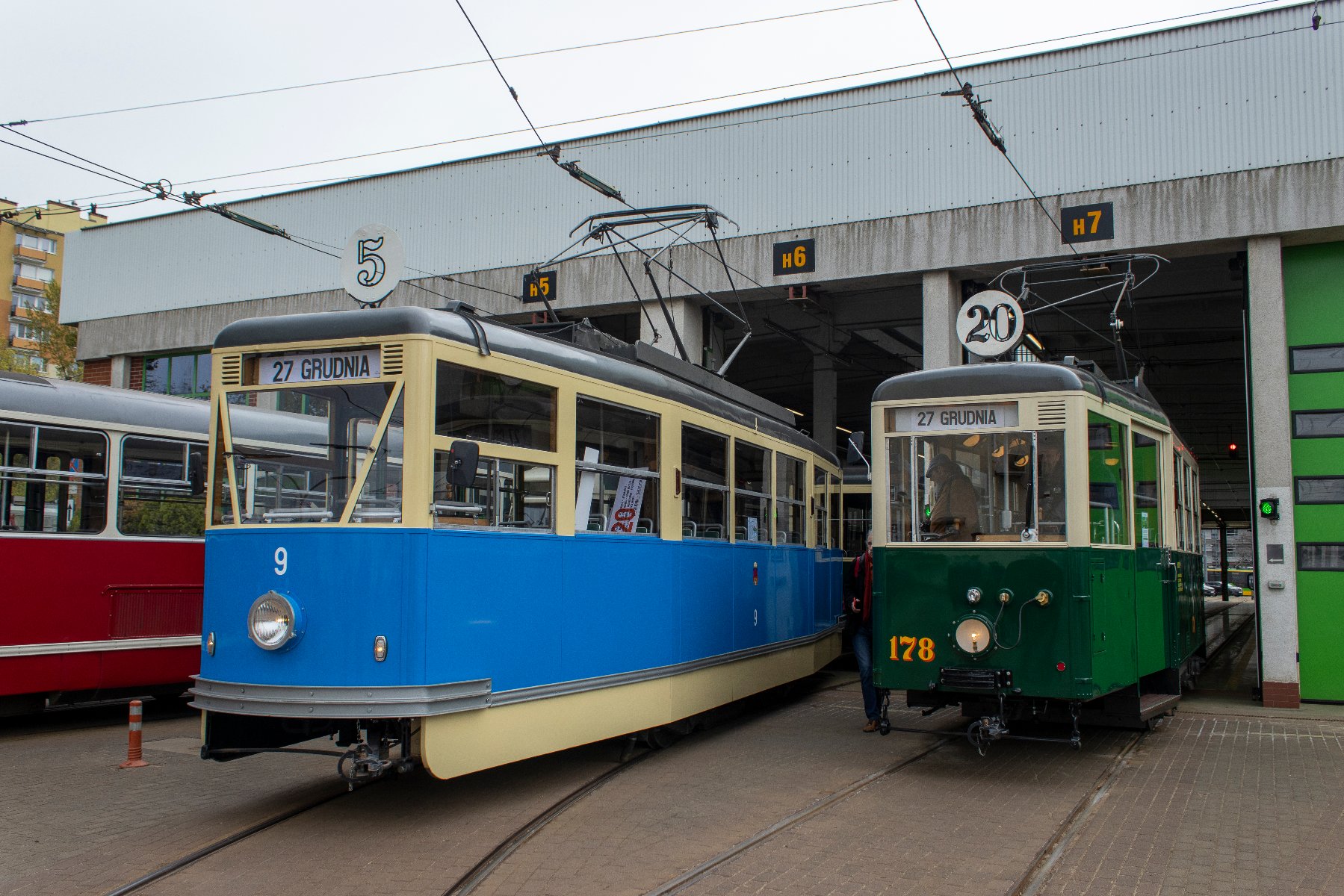 Historyczne tramwaje