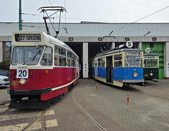 Historycznej tramwaje