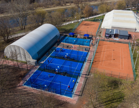 Korty do padla w Ośrodku POSiR Rataje