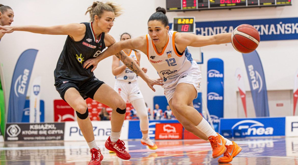 Koszykarki podczas meczu