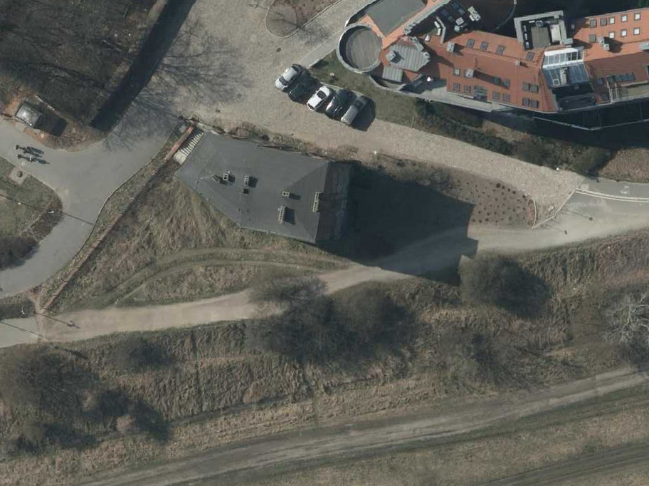 mapa lotnicza z fragmentem obszaru, na którym znajduje się brakujący odcinek Wartostrady - więcej informacji w treści artykułu