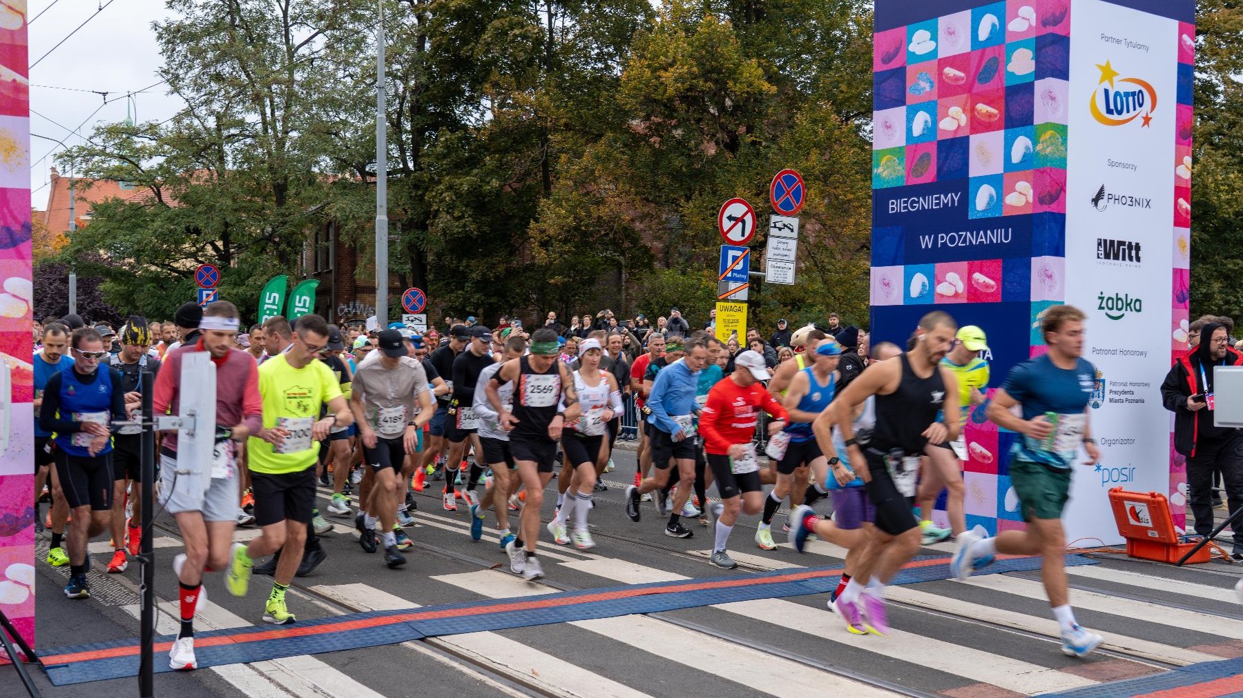 Maratończy pobiegną nową trasą przez Poznań, ale start i meta będą w tym samym miejscu co w poprzednich latach