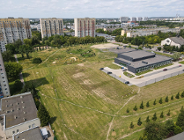 Miejsce na os. Zwycięstwa, gdzie powstanie Park Barwy i Wody