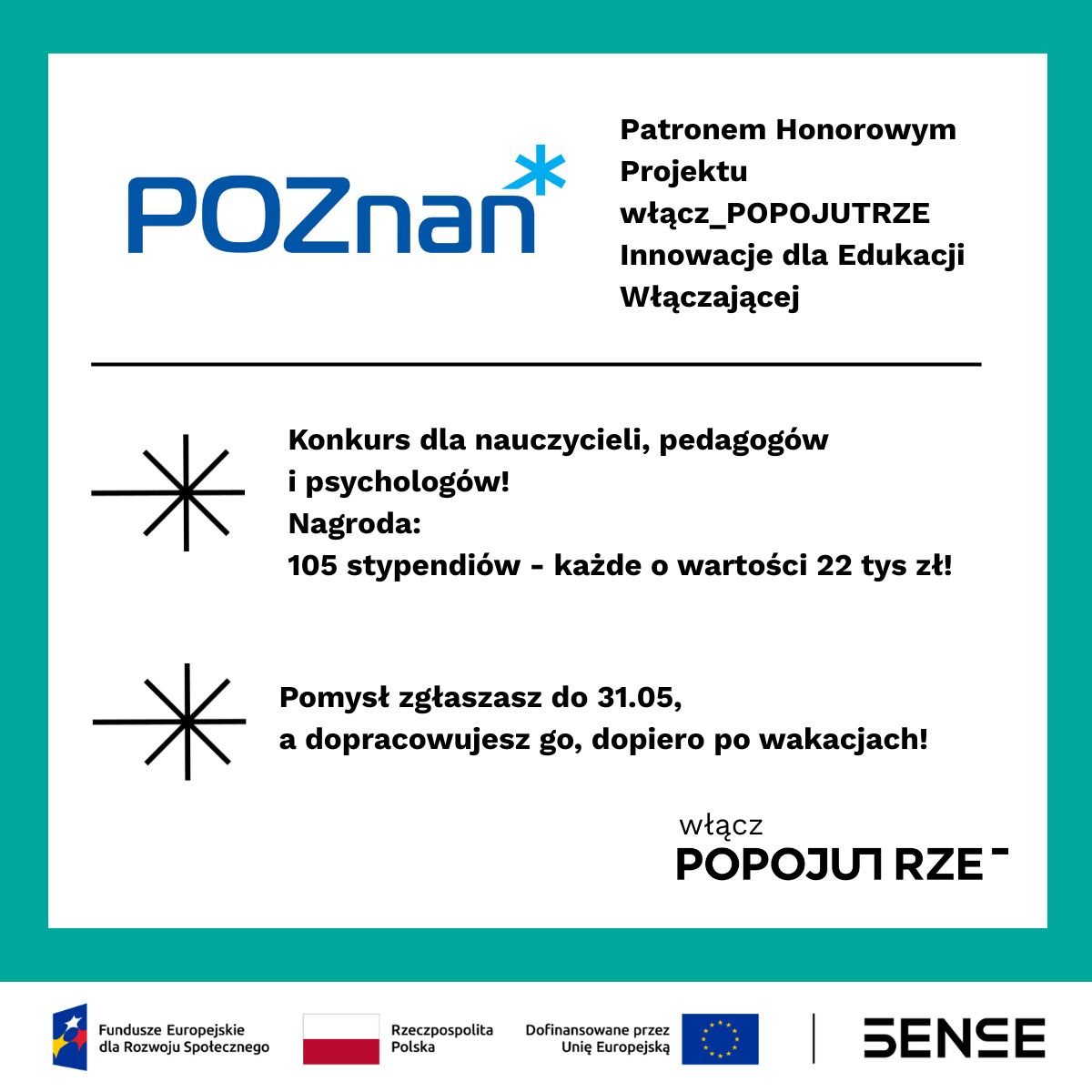 Na grafice znajdują się najważniejsze informacje dotyczące konkursu