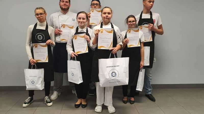 Na grafice znajdują się wygrani z ZSP nr. 2