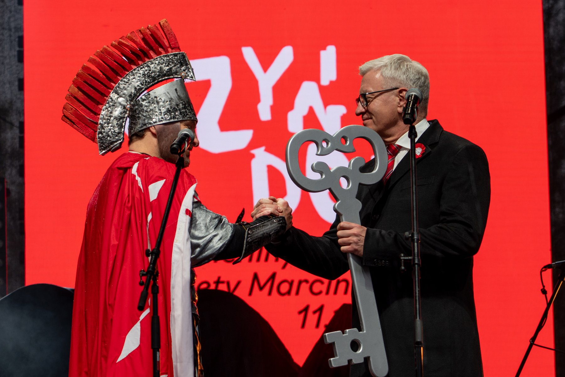 Na zdjęciu Święty Marcin z kluczem w ręku