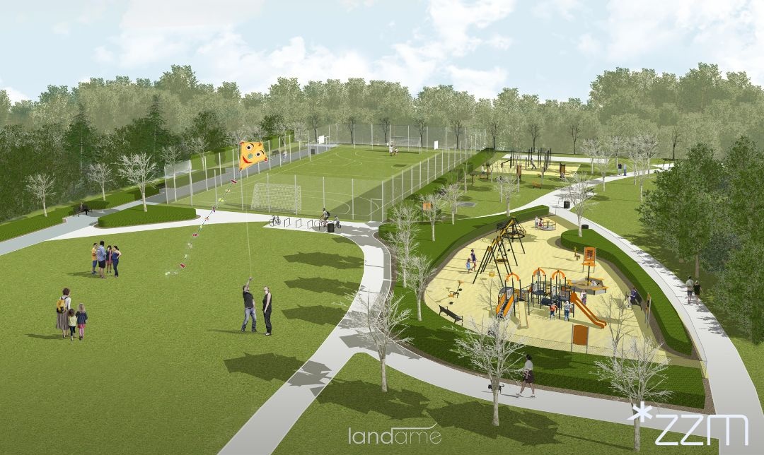 Nowe miejsce rekreacji na Ławicy ma być gotowe w listopadzie