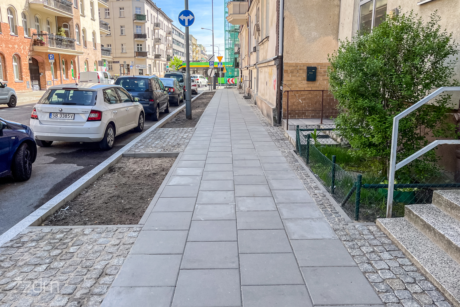 Nowy chodnik przy ul. Fabrycznej