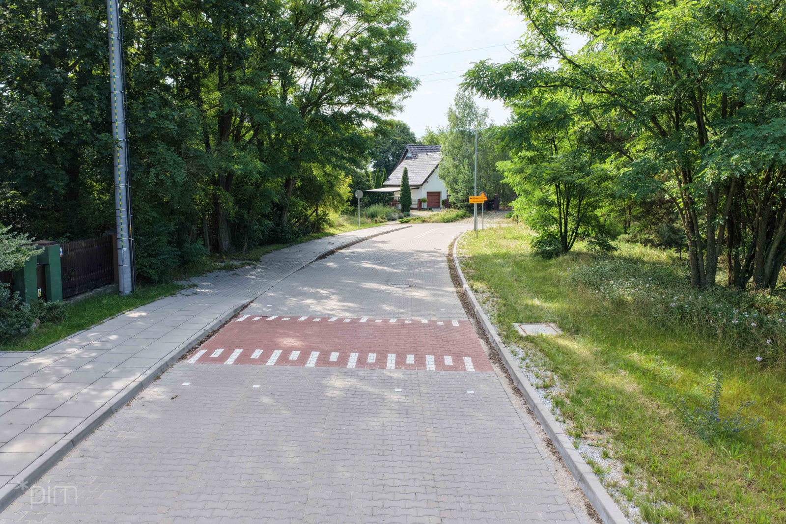 Odnowiona ulica na Zielińcu