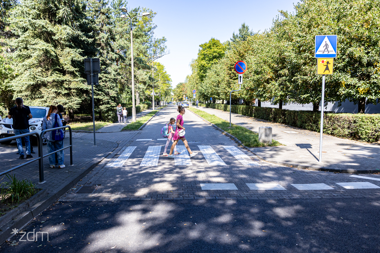 Odnowione przejście dla pieszych przy SP 80