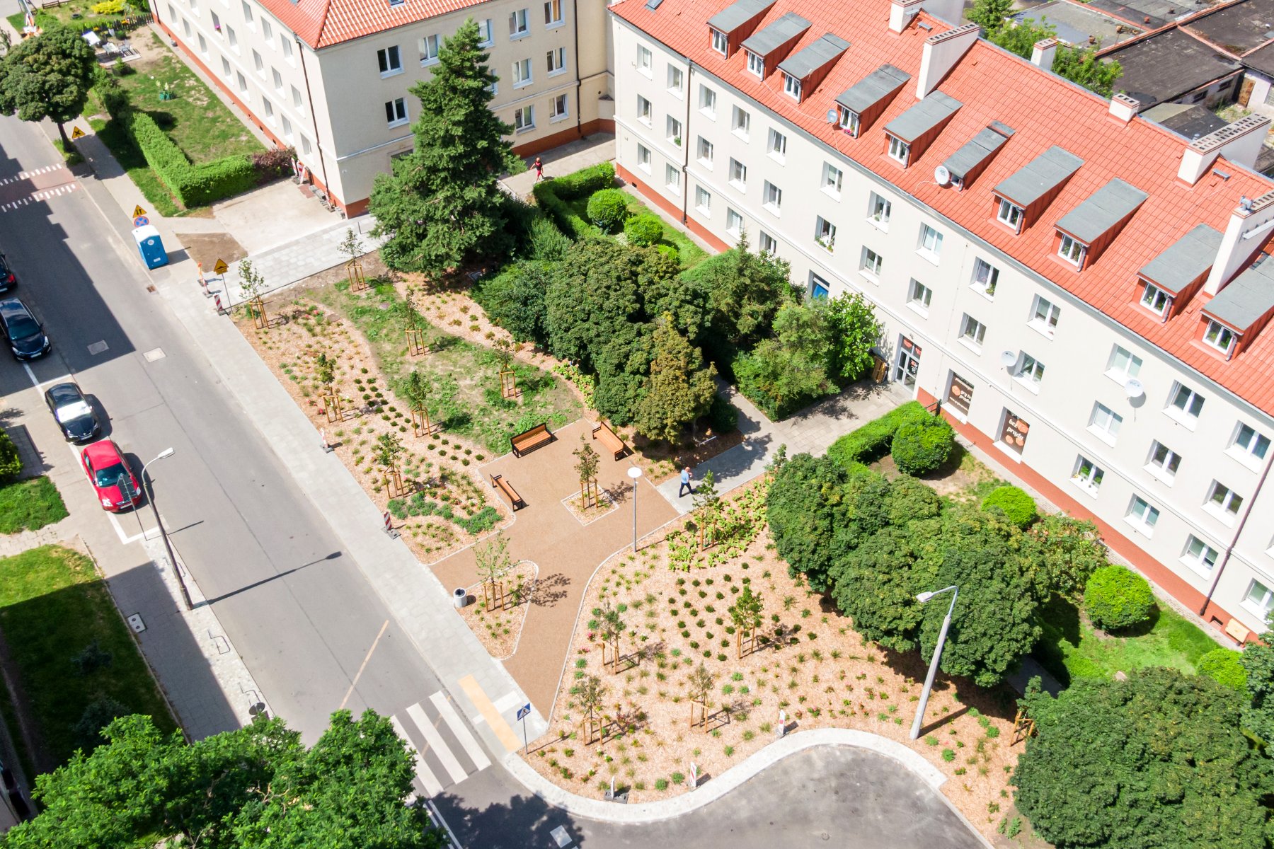 Park kieszonkowy przy ul. Galla Anonima, fot. ZDM