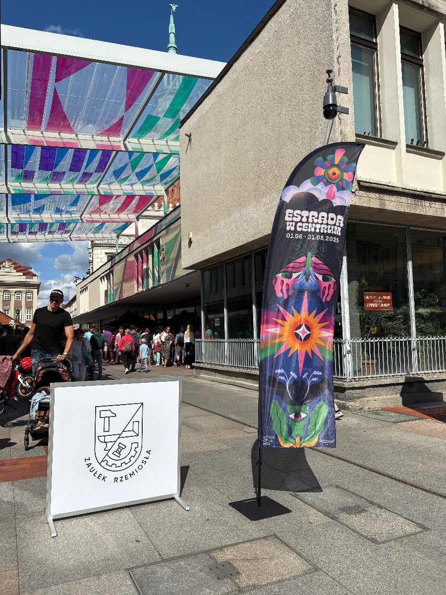 Pasaż Quadro zmieniło sie w rzemieślnicze atelier podczas wydarzenia "Rzemieślnicy w centrum"