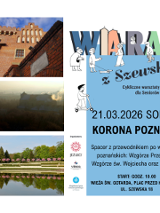 Lewą stronę zajmują trzy ułożone pionowo zdjęcia: ceglana wieża zamkowa na tle błękitnego nieba, zamglony widok na dachy budynków oraz staw w parku Cytadela. Prawą stronę stanowi błękitne tło z dużą, kolorową grafiką słowa "wiara", w którą wpleciono czarno-białe ilustracje spacerujących ludzi i psa. Poniżej znajduje się rysunek dziecka jadącego na hulajnodze oraz kolumna logotypów organizatorów. Poniżej widoczne są napisy, będące szczegółami na temat wydarzenia, które są zawarte w treści artykułu.