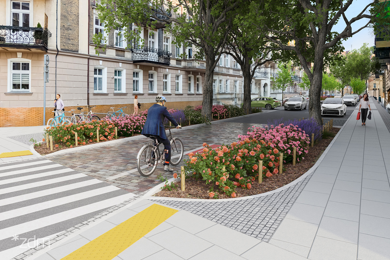 Poglądowa wizualizacja ul. Kilińskiego po zmianach