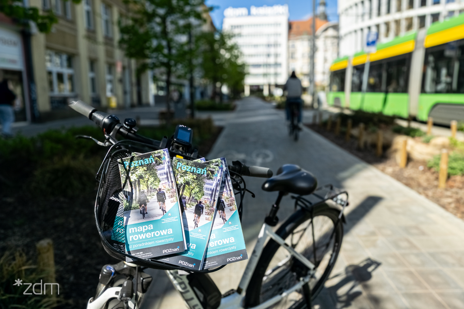 Prezentacja Mapy Rowerowej w centrum Poznania