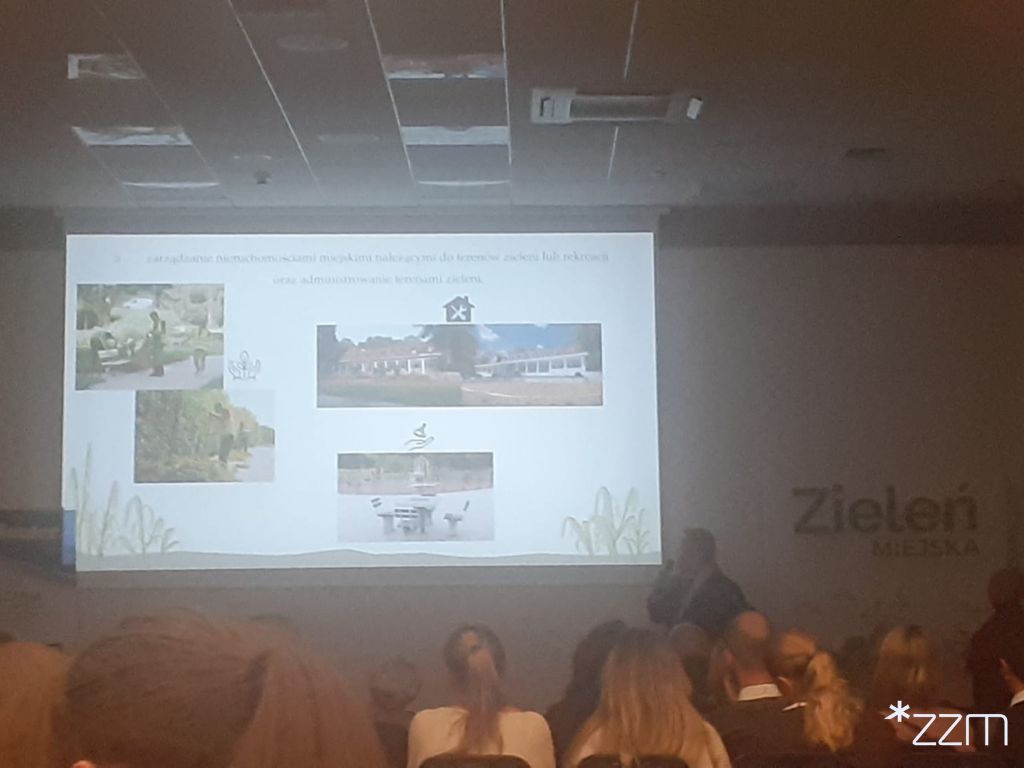 Prezentacja Zarządu Zieleni Miejskiej na targach Gardenia podczas XIX Forum Miejska Sztuka Ogrodowa