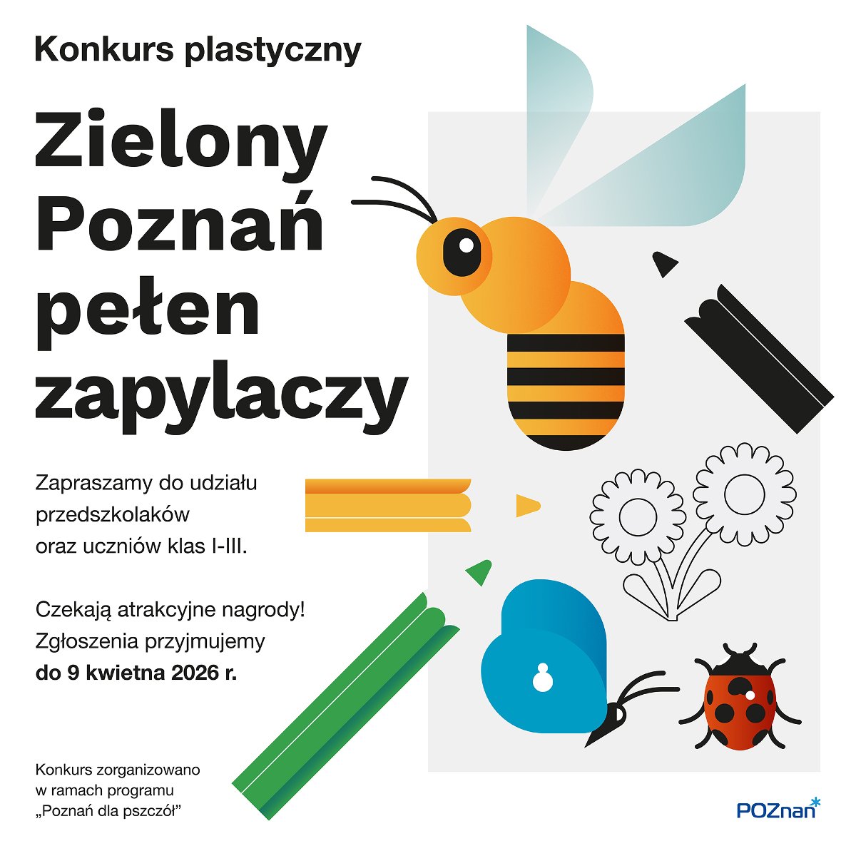 Pszczoła i 3 kredki