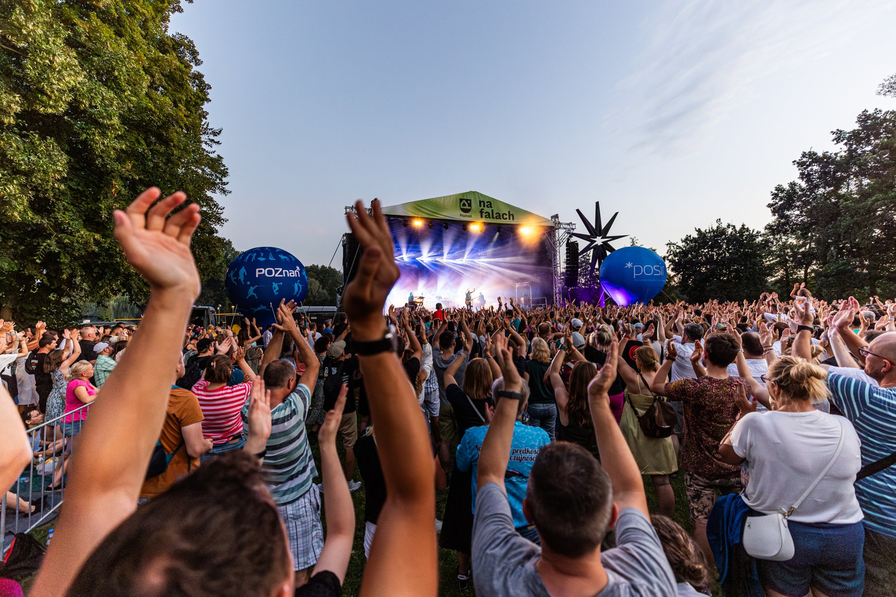 Publiczność w Strzeszynku na koncercie z cyklu #NaFalach