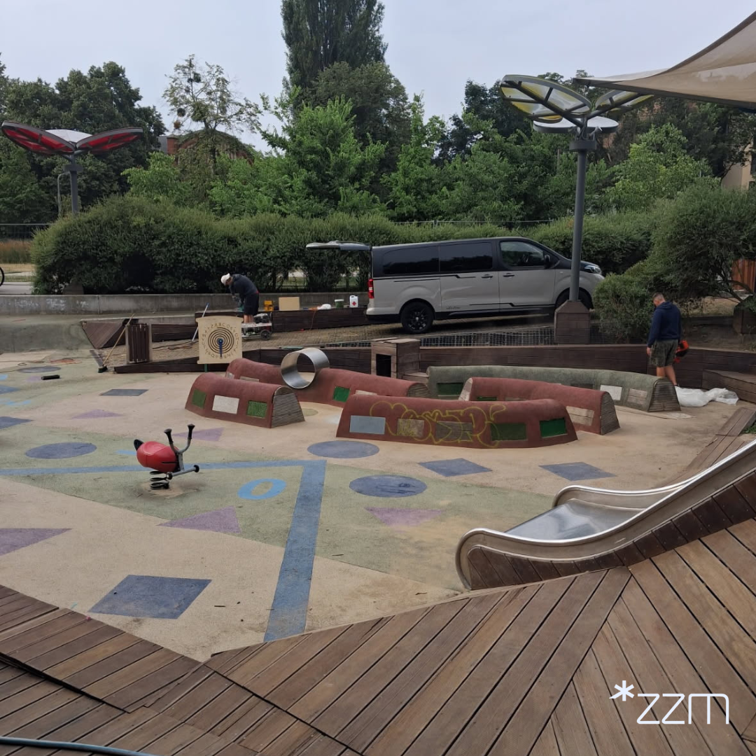 Remont placu zabaw w Parku Stare Koryto Warty potrwa do końca lipca