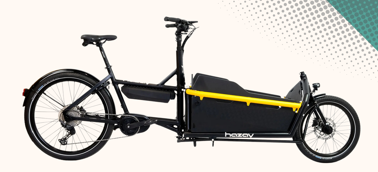 Rower cargo, który posiada przedłużoną i wzmocnioną ramę.