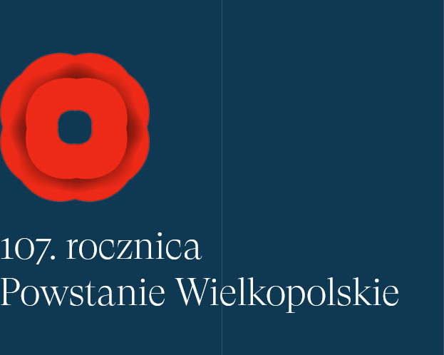 Rozetka."107. rocznica. Powstanie Wielkopolskie.