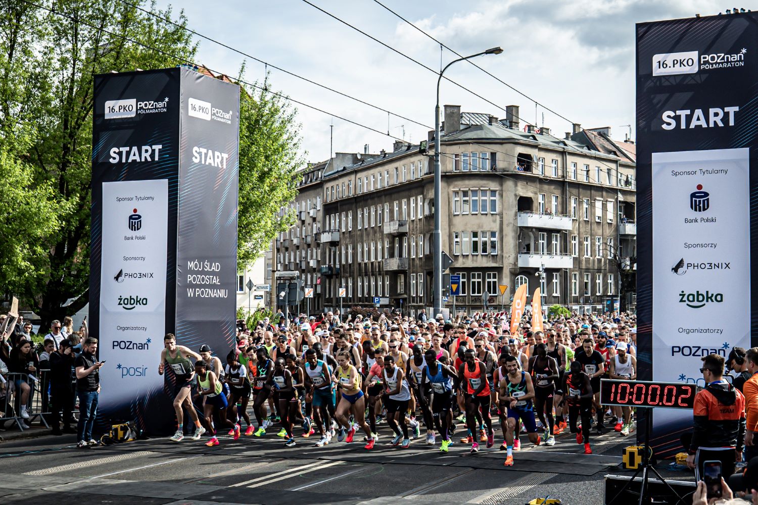 Start biegaczy podczas zeszłorocznego półmaratonu
