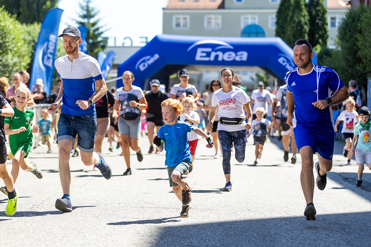 Start biegu dziecięcego