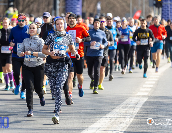 Start biegu Recordowa Dziesiątka w 2025 roku
