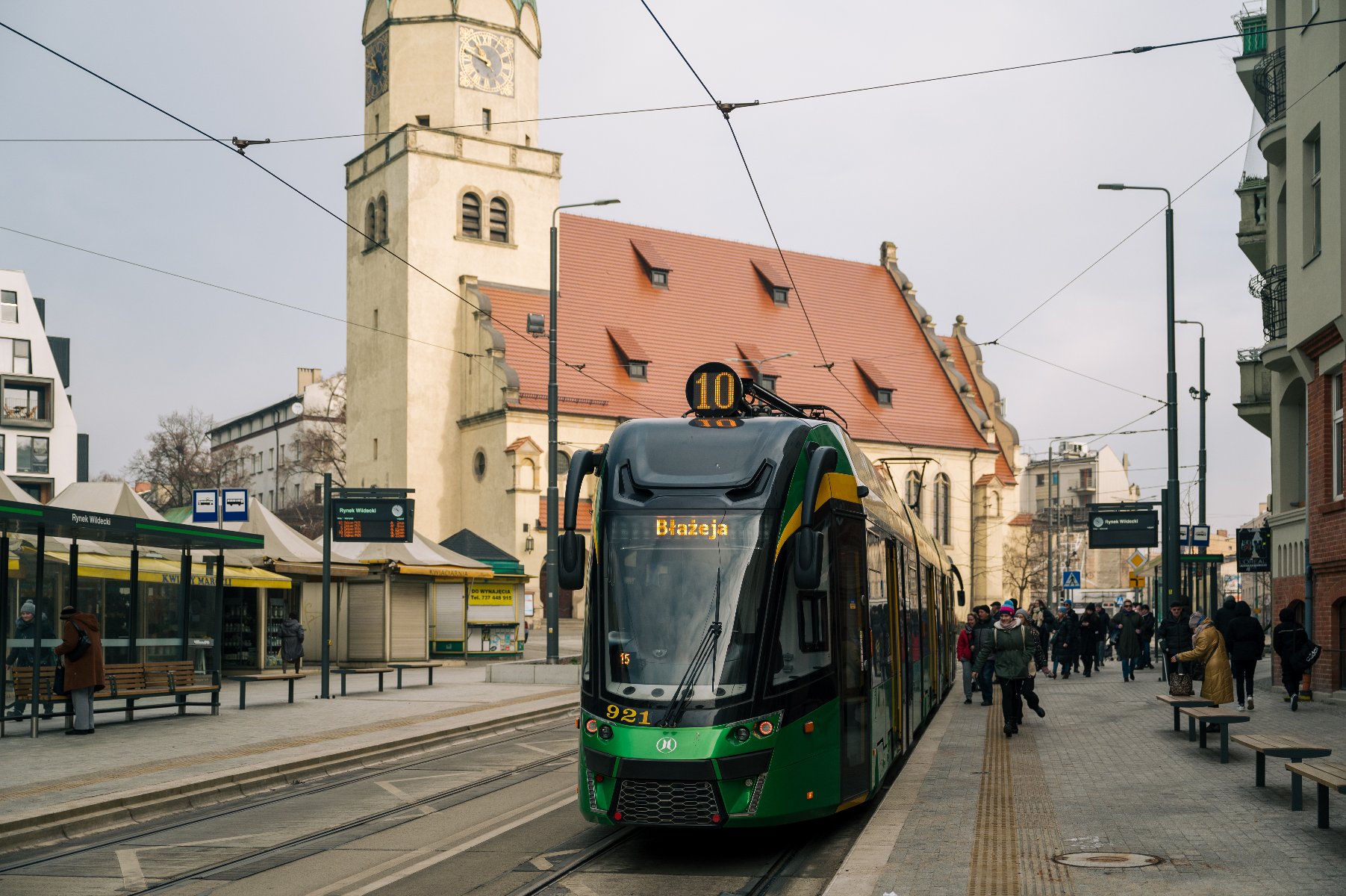 Tramwaj nr 10 na Wildzie