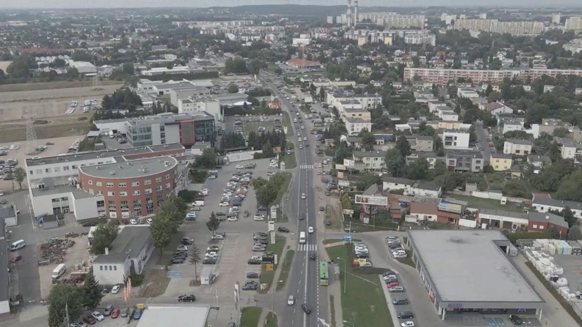 Układ transportowy w północnej części Poznania fot. ZDM