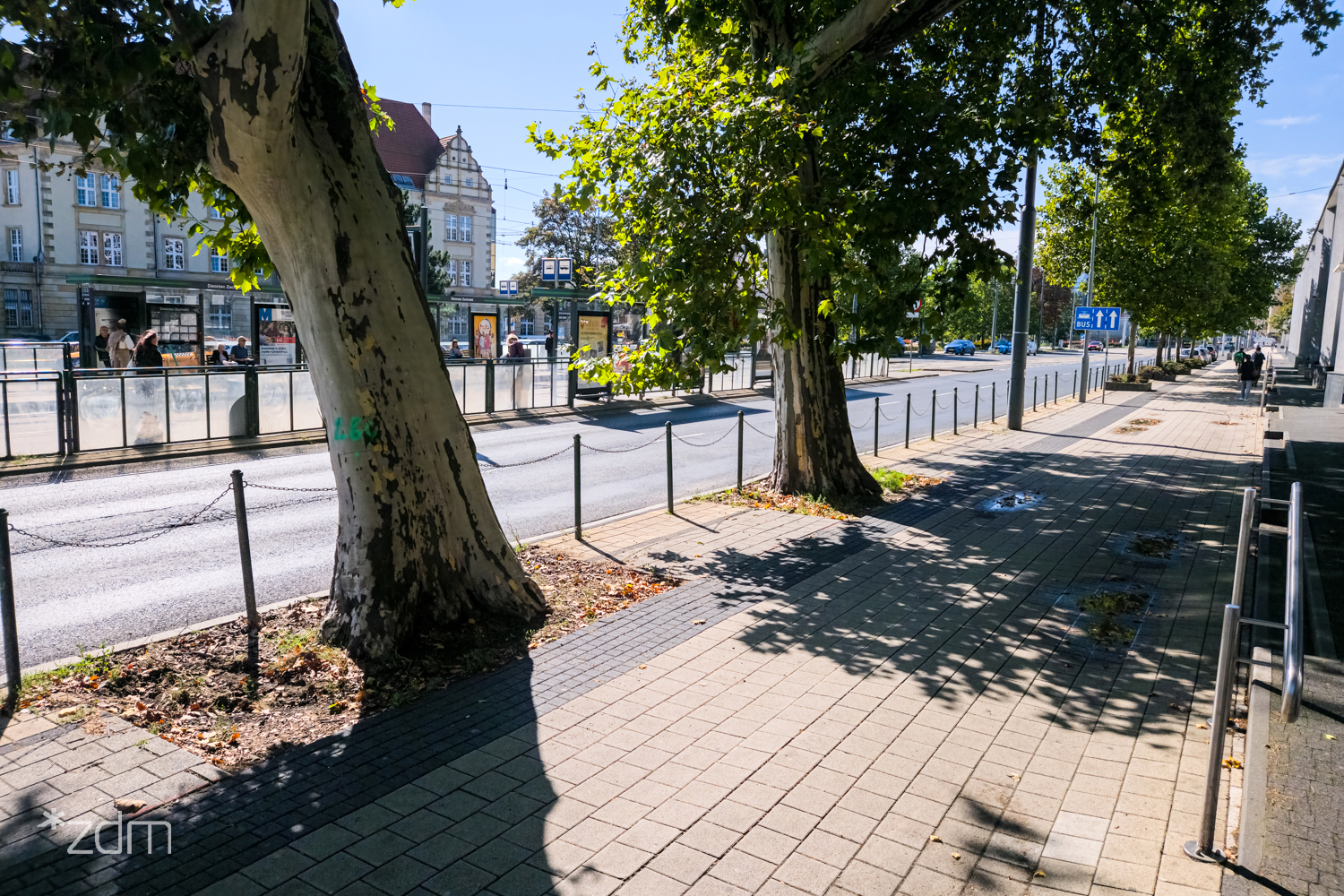 Ulica Głogowska vis a vis Dworca Zachodniego