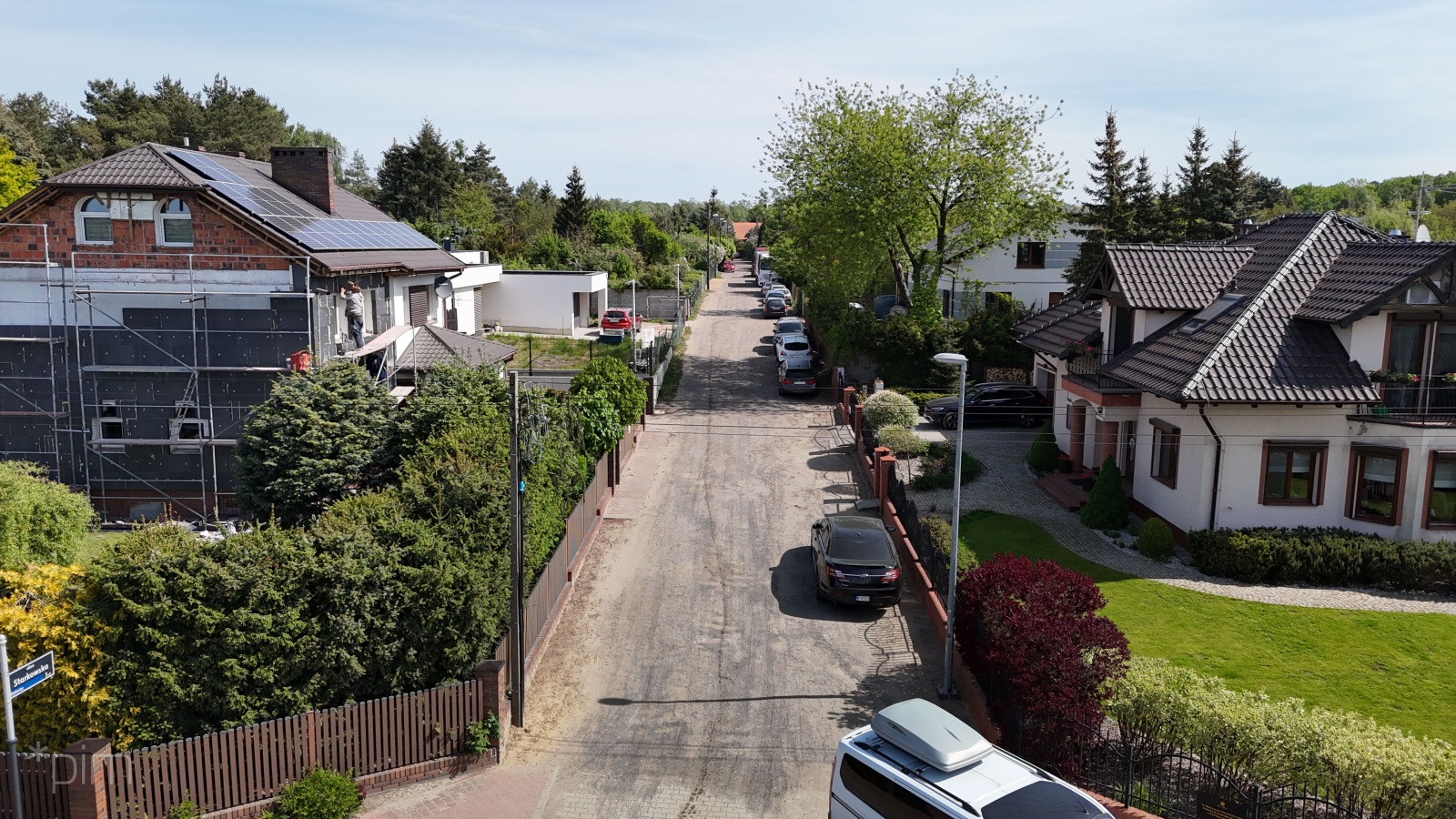 Ulica Starkowska przed przebudową