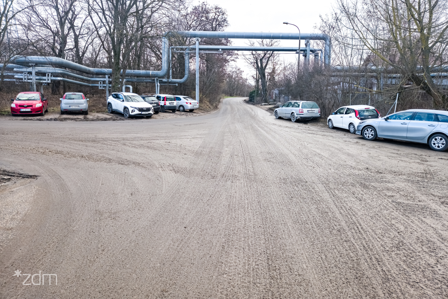 Ulica Syrenia przed przebudową