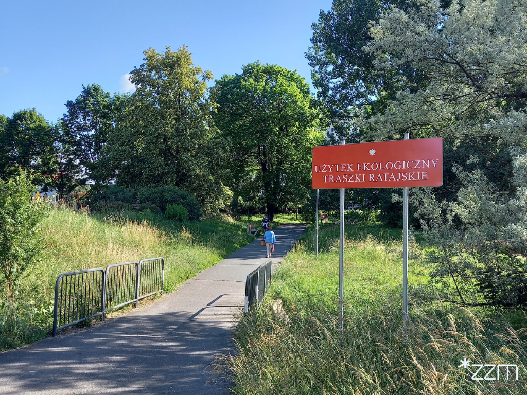 Wejście do Użytku Ekologicznego