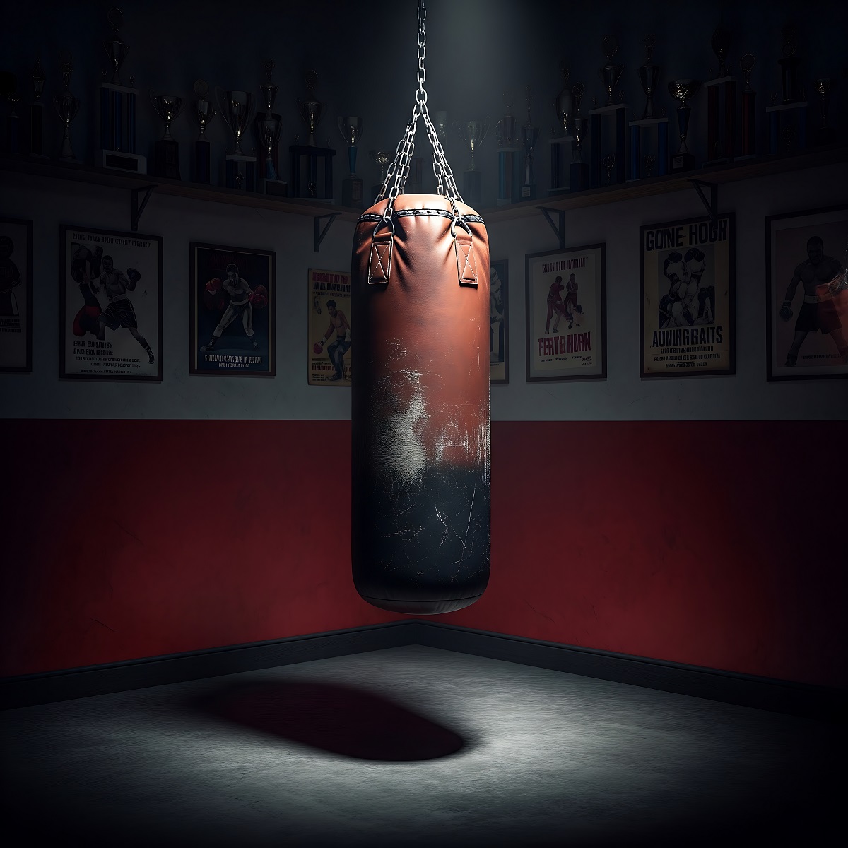 worek boskserki zawierzony w ciemnej sali - grafika artykułu