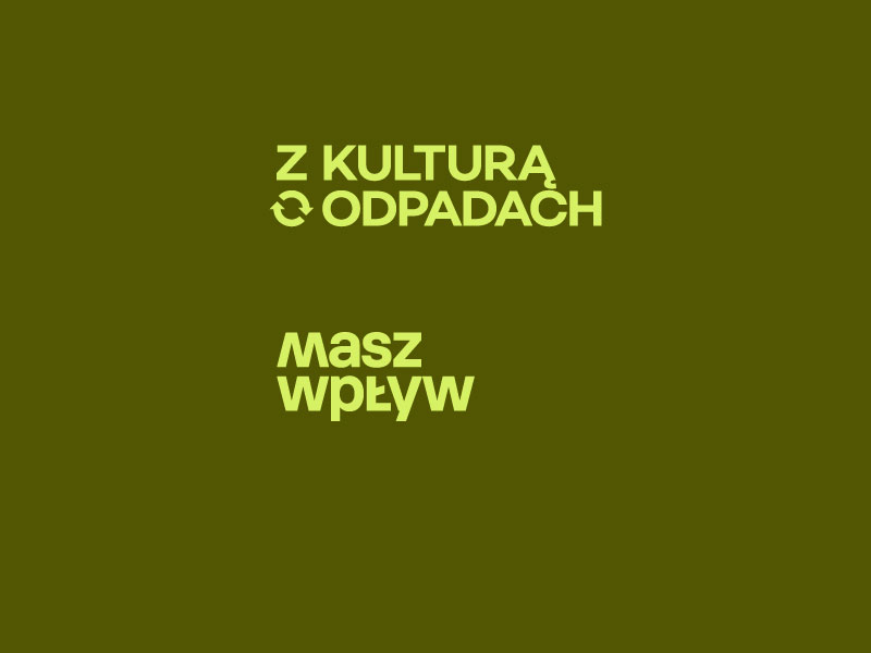 Z kulturą o odpadach