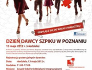 13 maja w Poznaniu Dzień Dawcy Szpiku