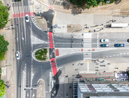 Bezpieczny przejazd rowerowy na Ogrodach